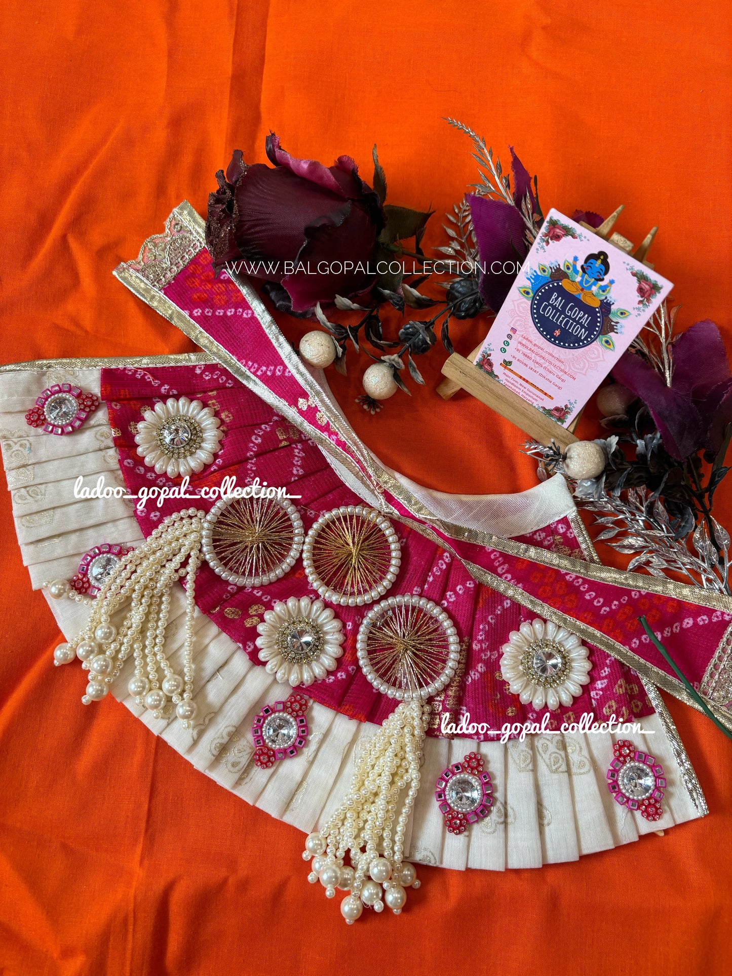 Mata rani Lehnga+patka
