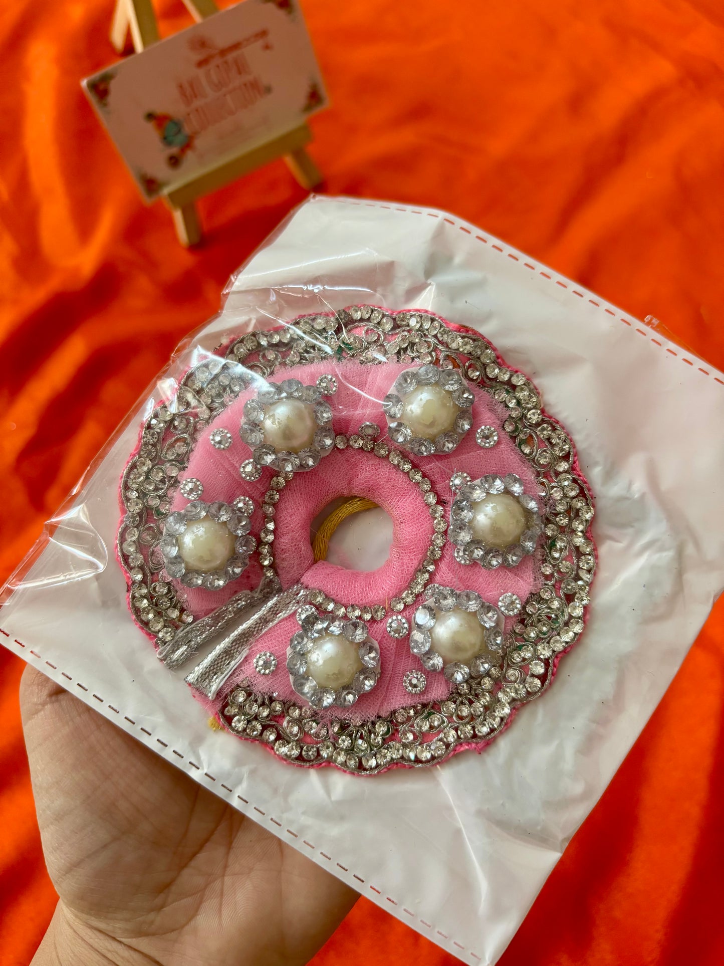 Heavy handwork poshak for laddu gopal