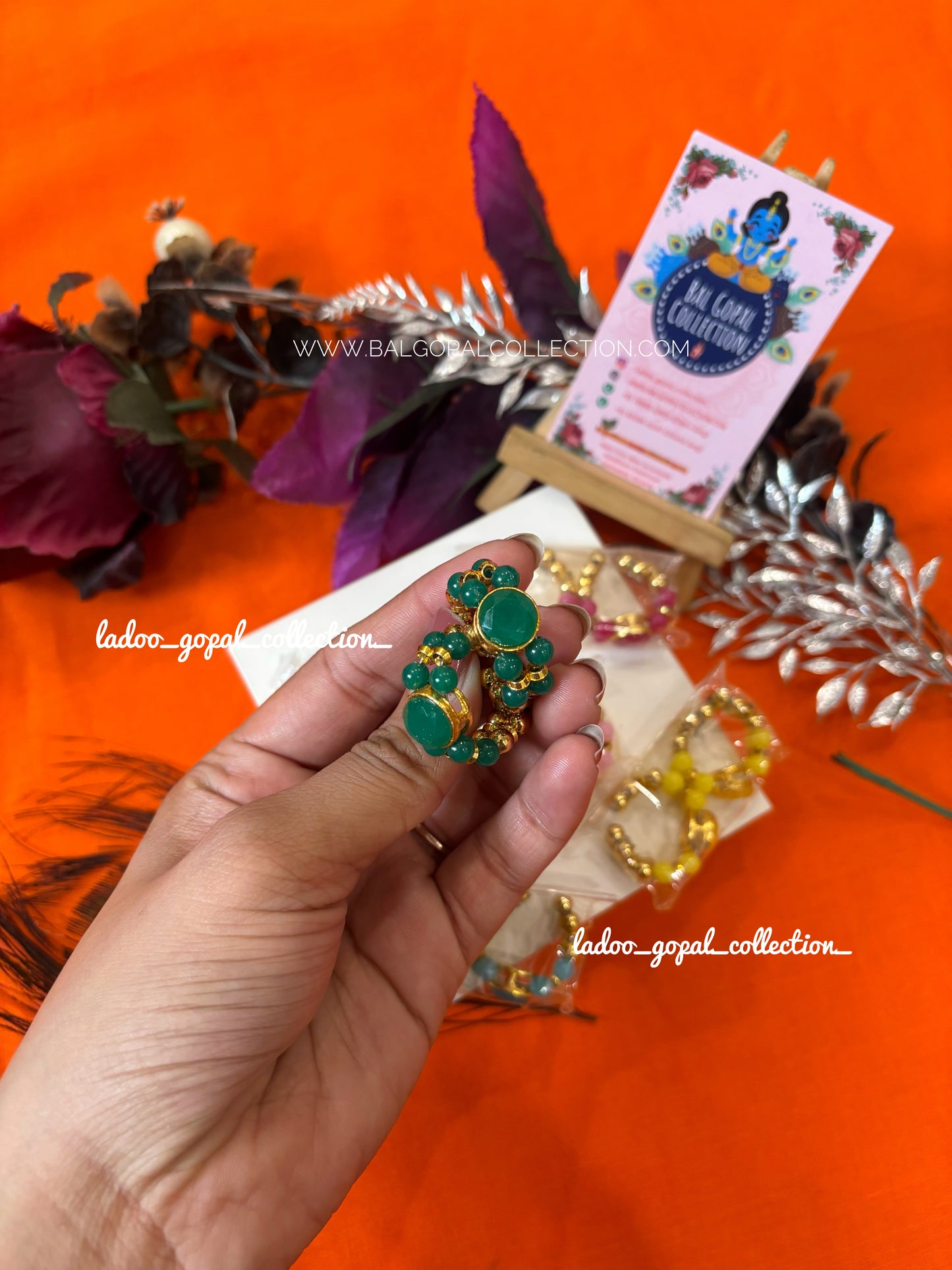 Heavy bangles for laddu gopal