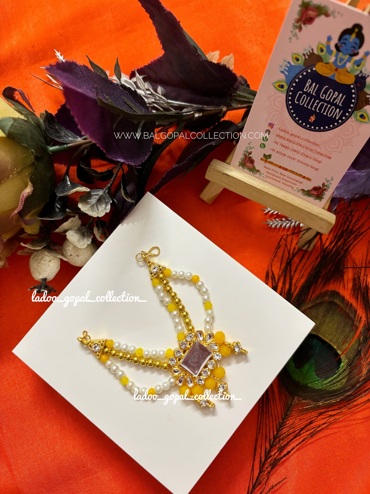 Heavy mala for laddu gopal size 5-6-7