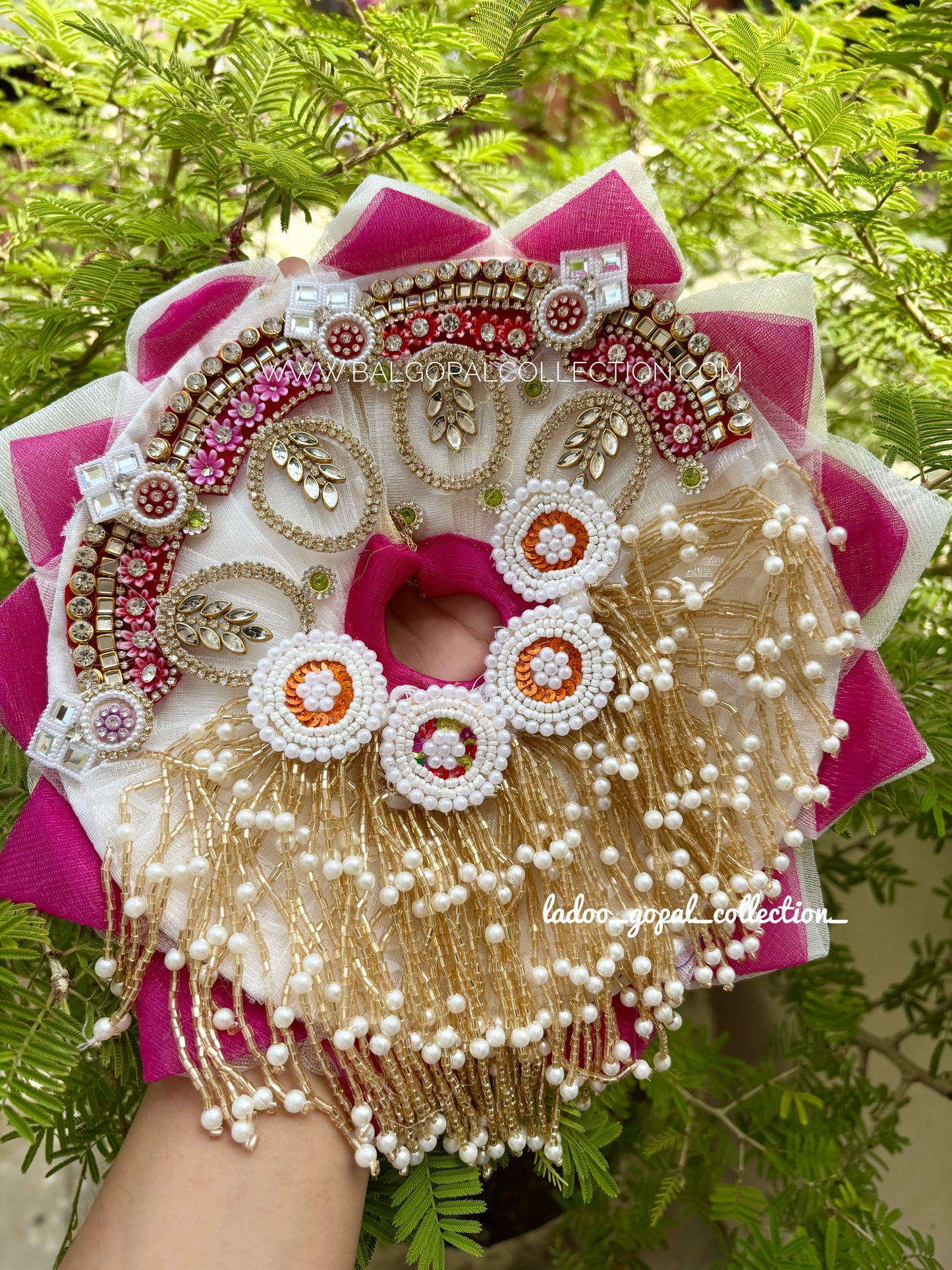 Heavy poshak for laddu gopal size 6