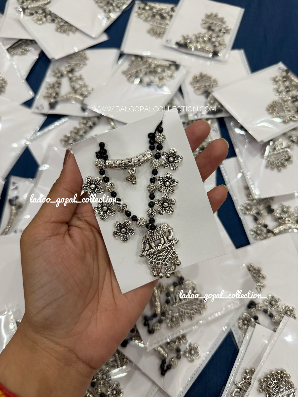 Oxidised navratri shringar