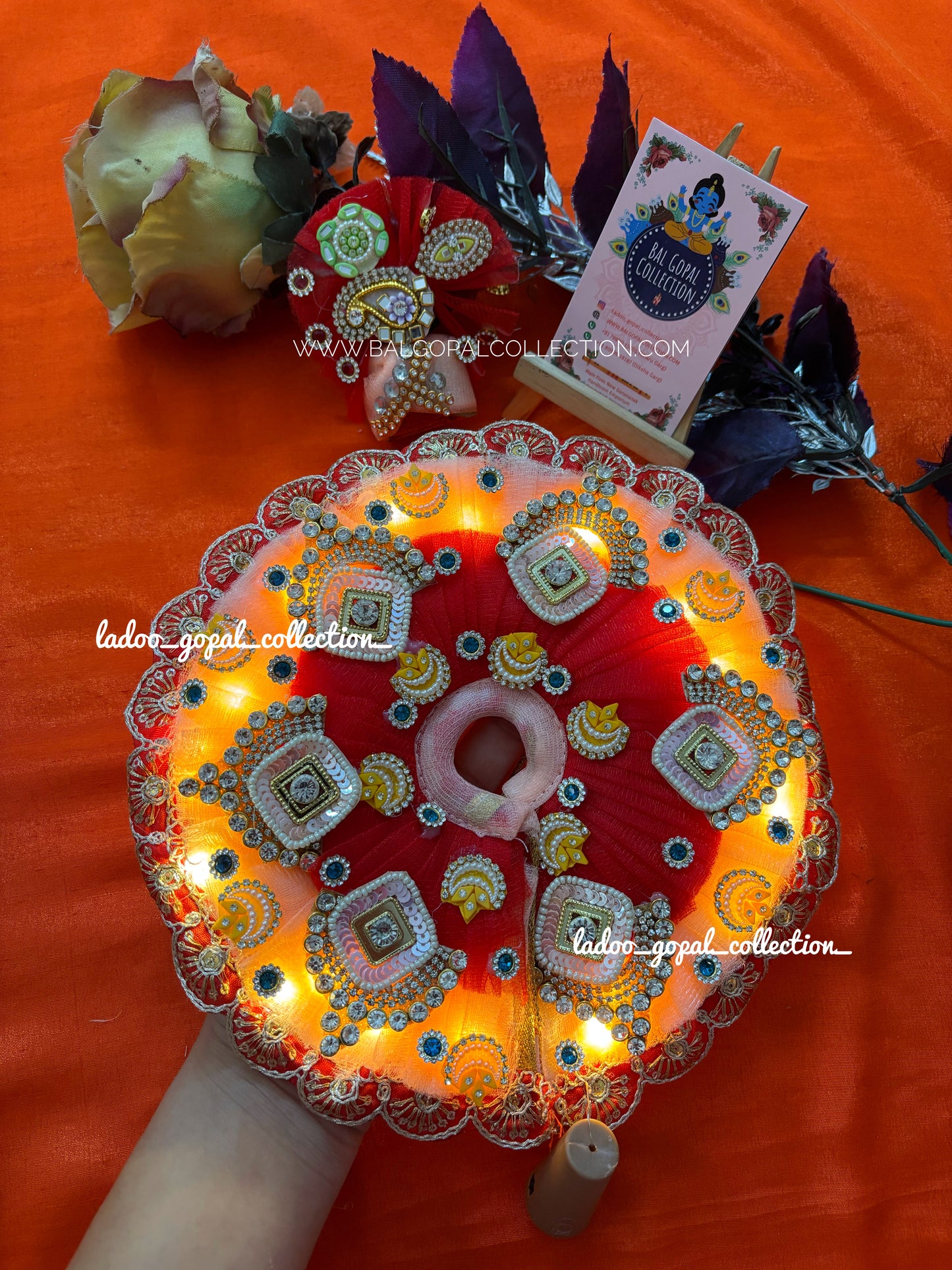 LED poshak for laddu gopal