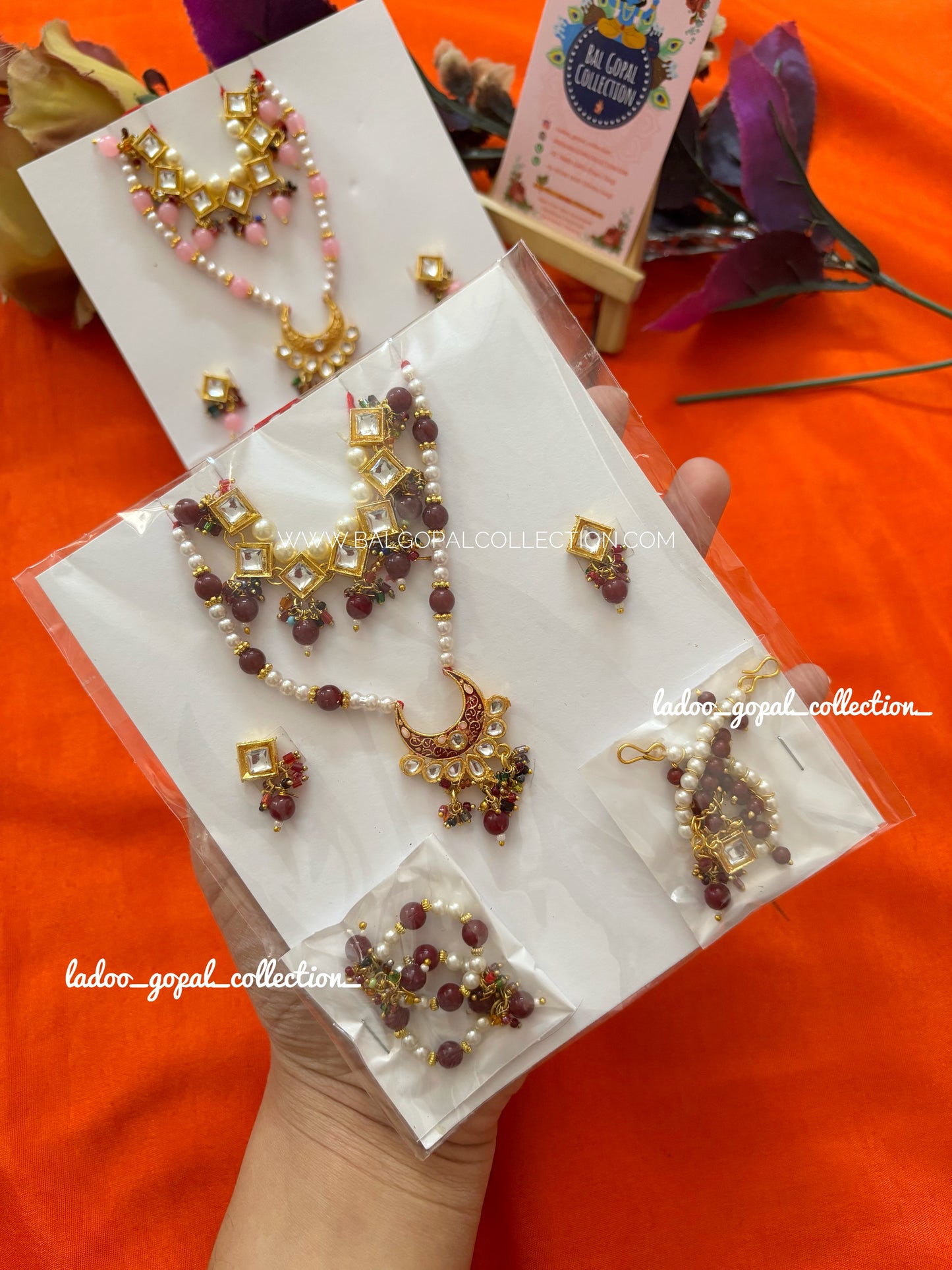 Divine shringar set for radha rani/ Mata rani