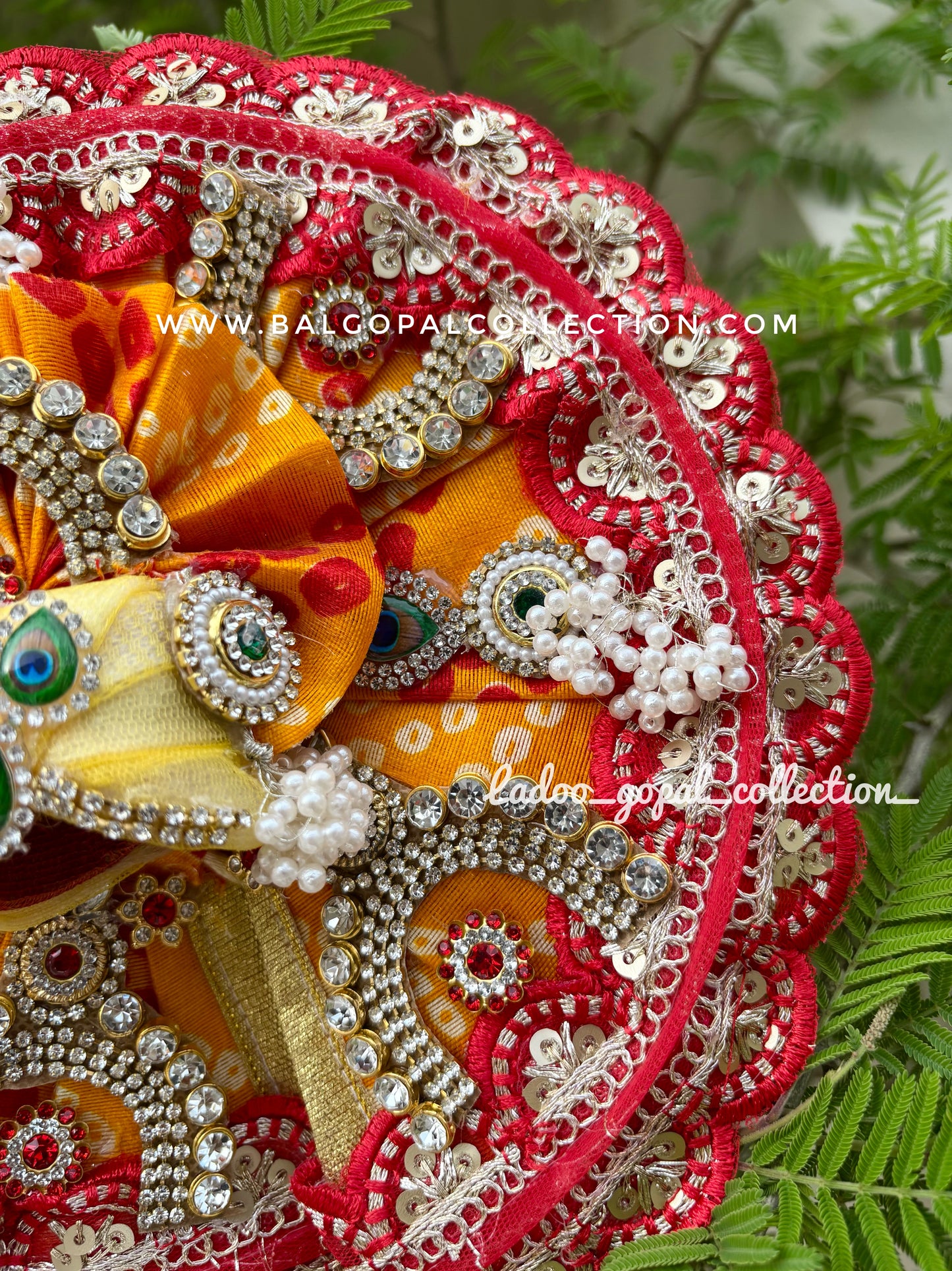 Heavy poshak for laddu gopal