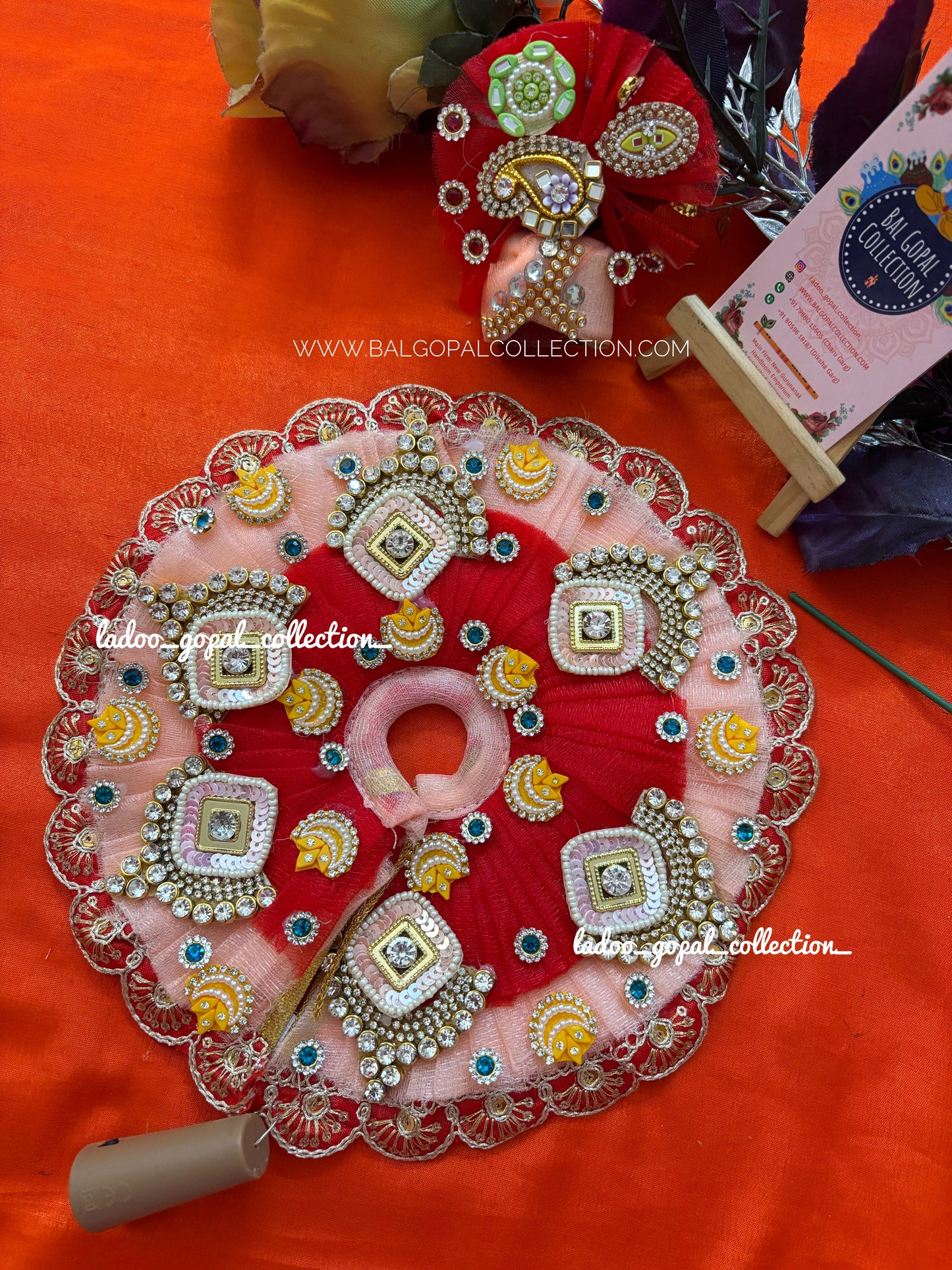 LED poshak for laddu gopal