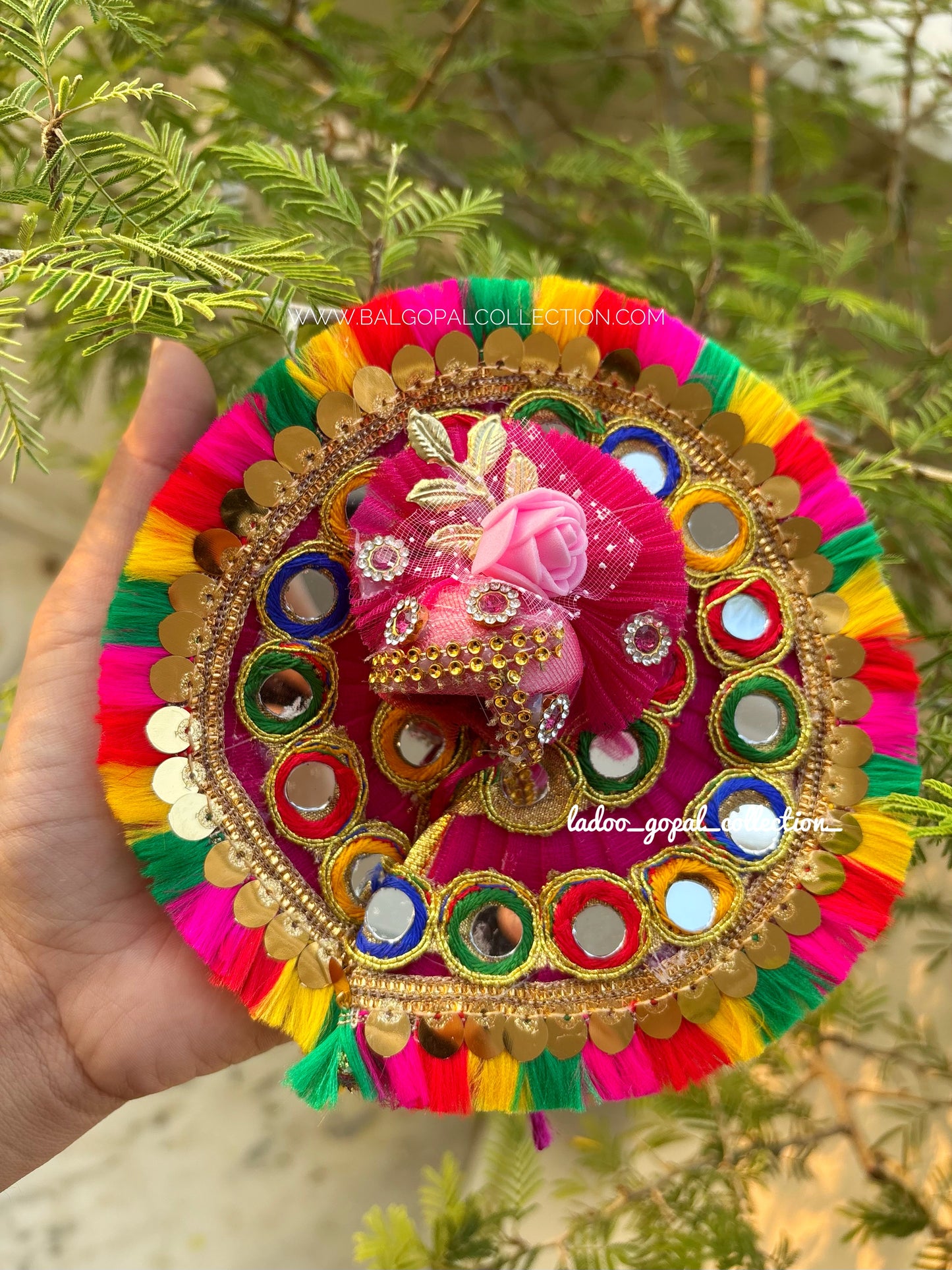 Heavy poshak for laddu gopal size 2-3