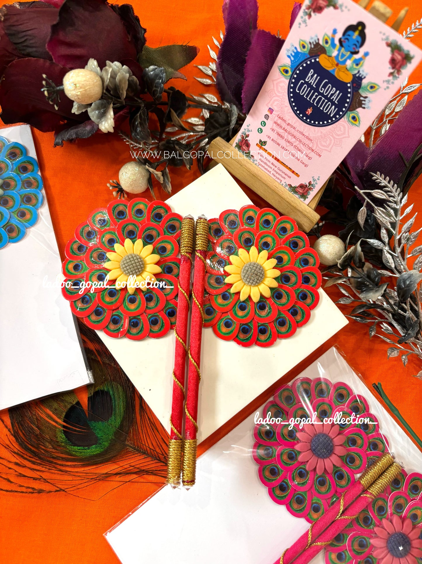 Beautiful pankhi for laddu gopal