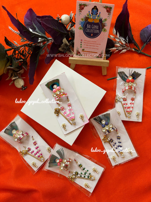 Mala mukut set for laddu gopal