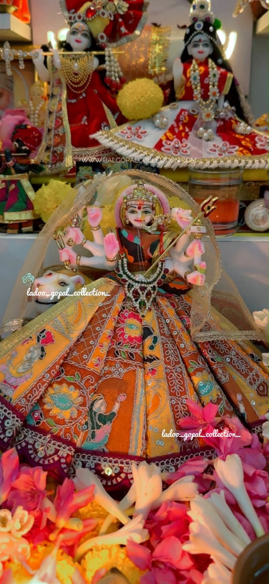Premium cone lehnga for mata rani