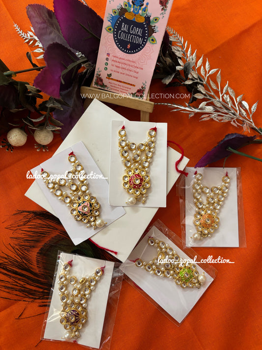 Kundan mala for laddu gopal size 4-5