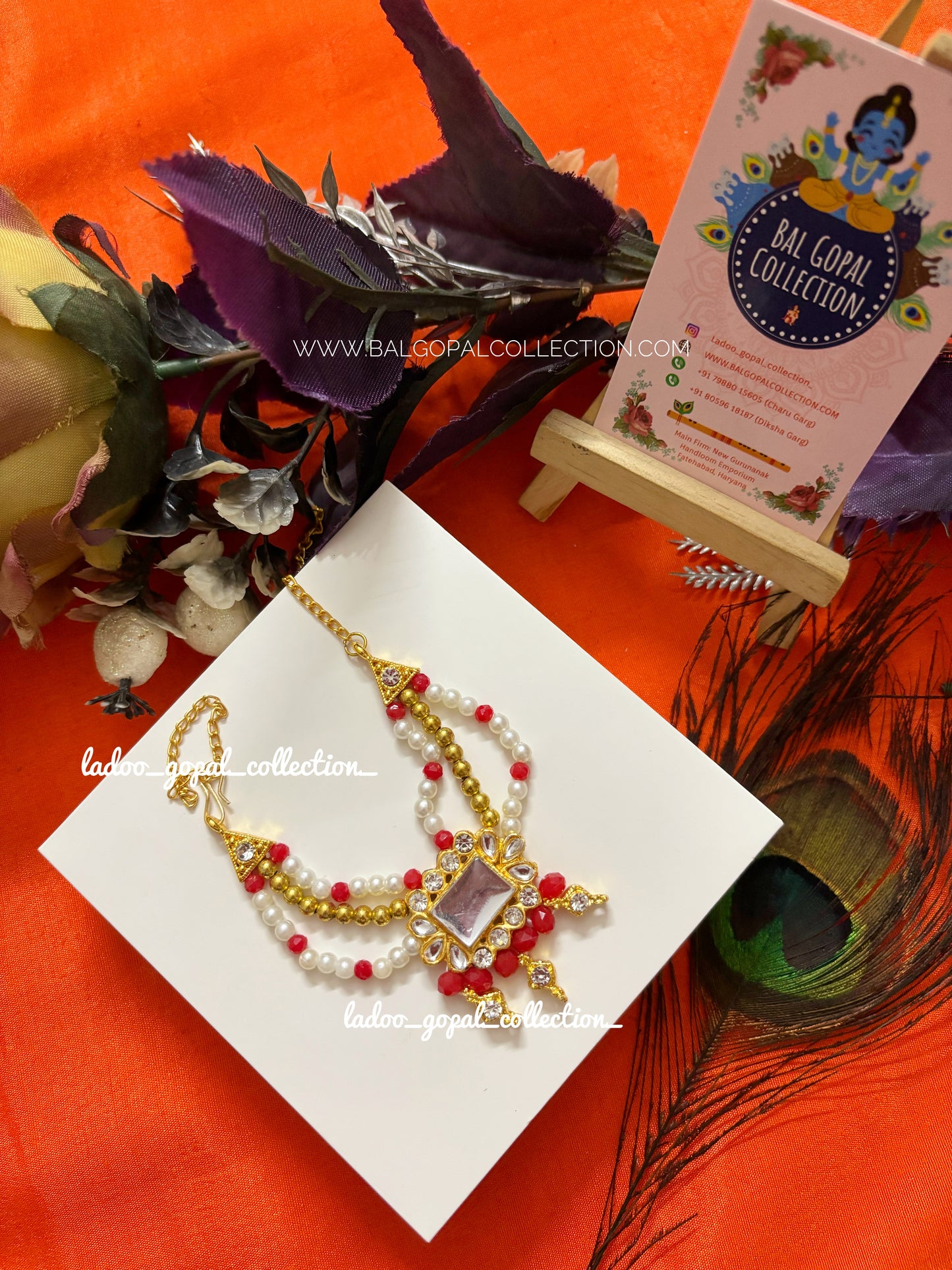Heavy mala for laddu gopal size 5-6-7