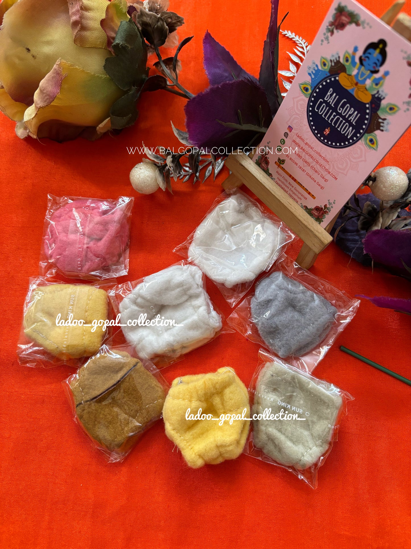 Warm bloomers for laddu gopal (2 pcs)