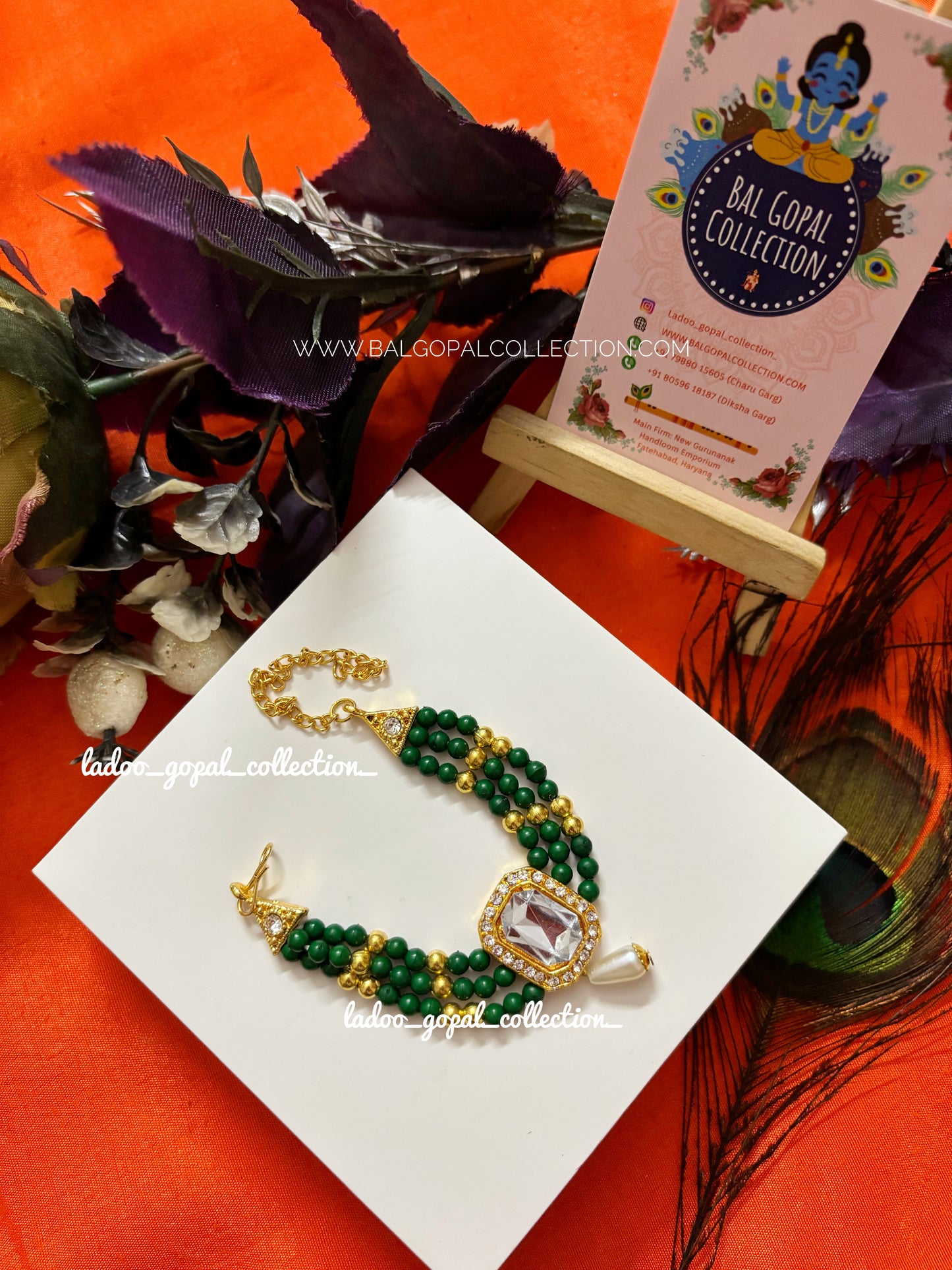 Shahi mala for laddu gopal size 4-5-6