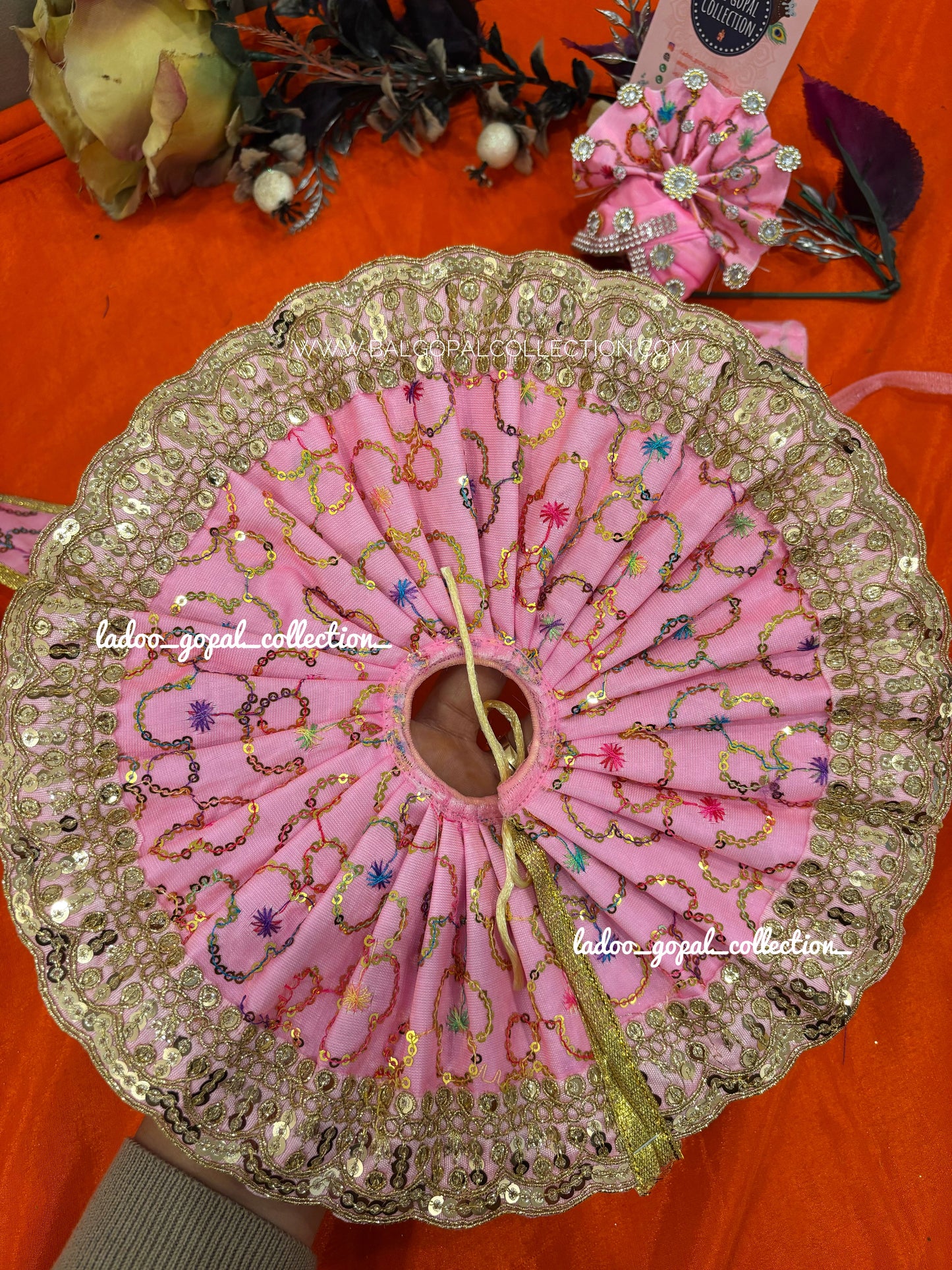 Summer poshak with pagdi for laddu gopal