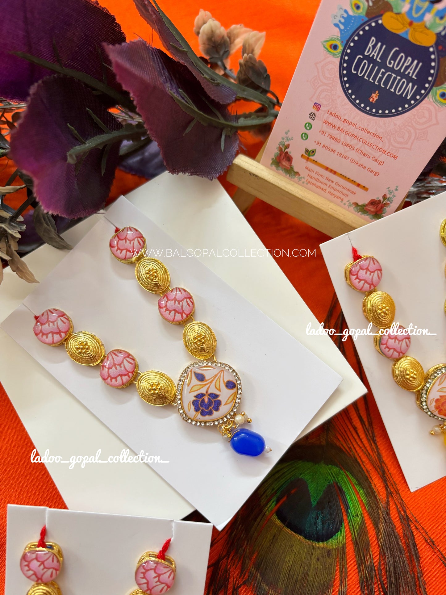 Swarn mala for laddu gopal size 5-6-7