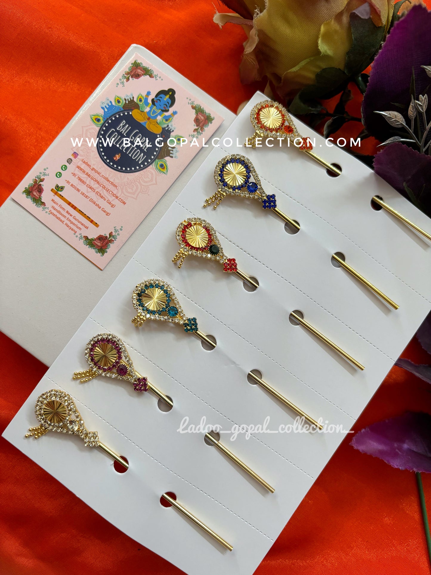 Bansi for laddu gopal size 4-5-6