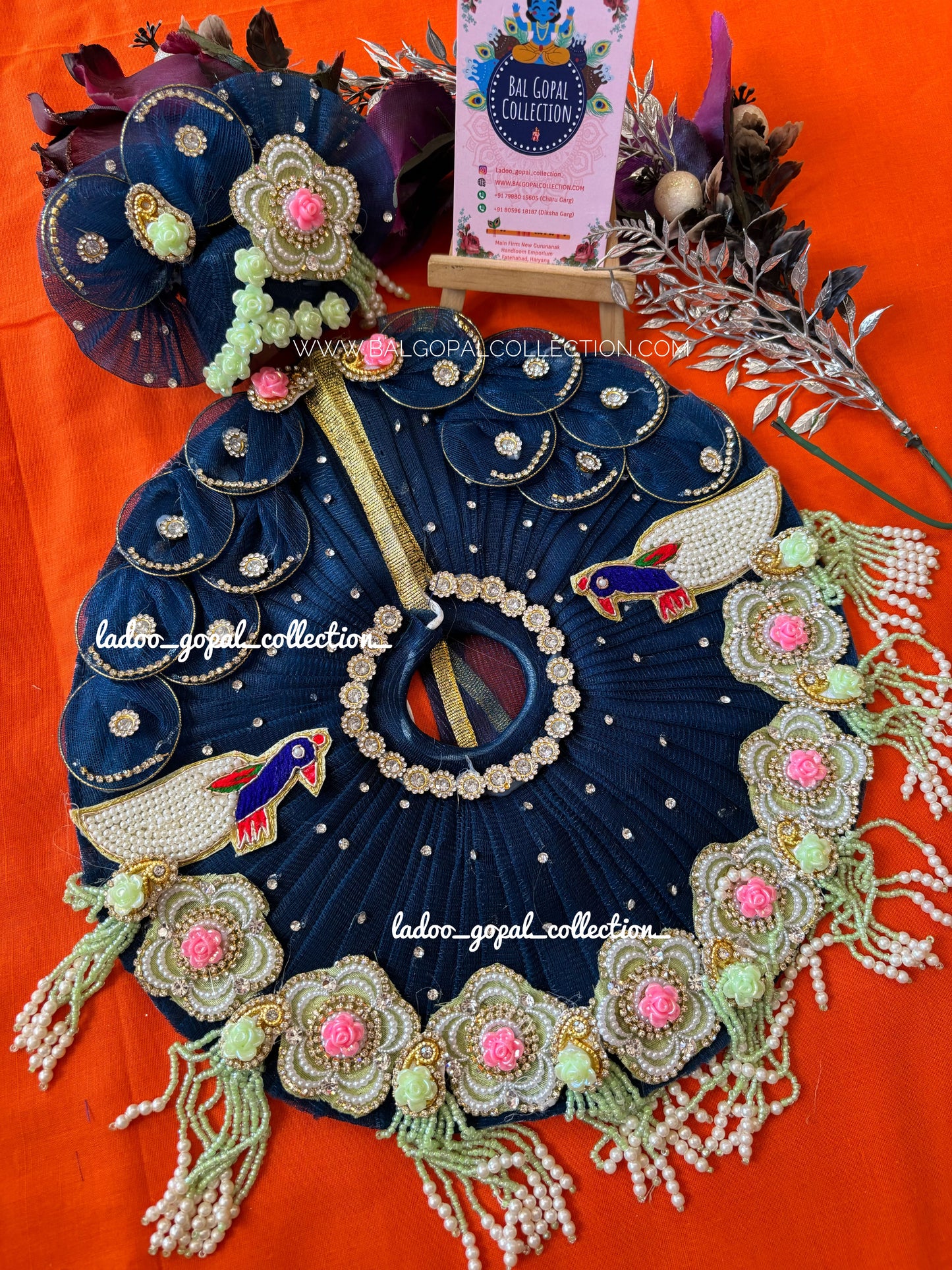 Royal poshak for laddu gopal