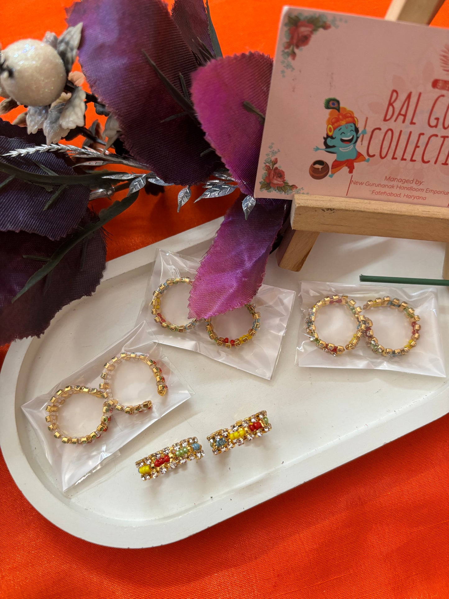 Colorful bangles for size 5-6