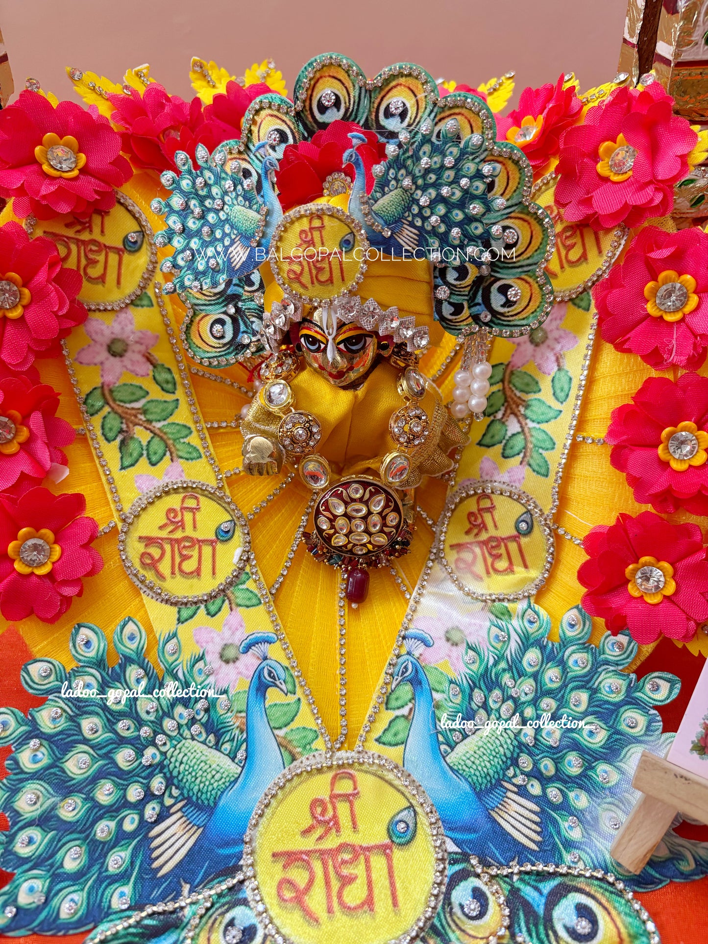 Shree radha poshak for laddu gopal