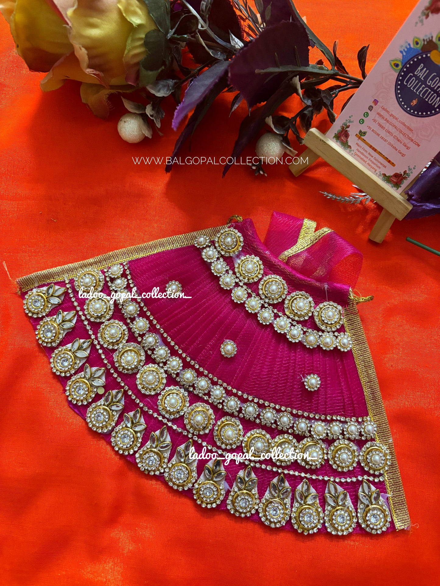 Lehnga Patka for Mata Rani
