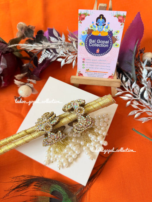 Handmade Premium lotus chooda/ bangles for radha rani