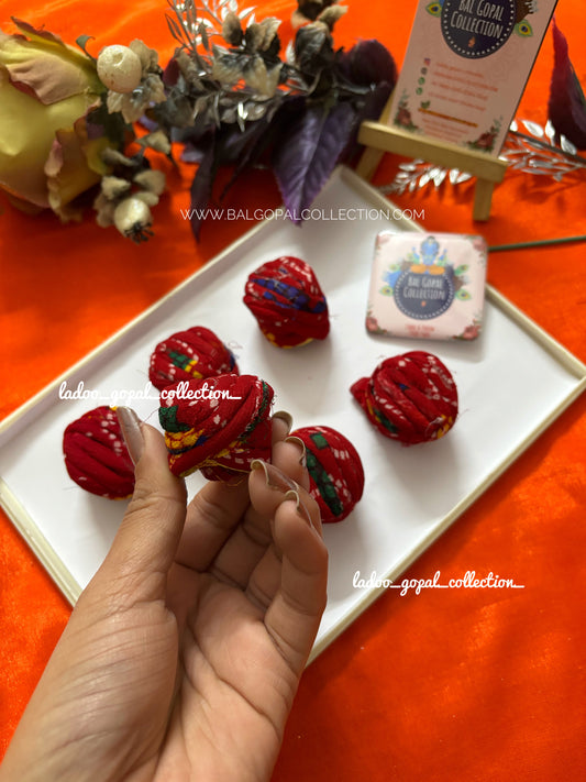 Bandhani pagdi for laddu gopal