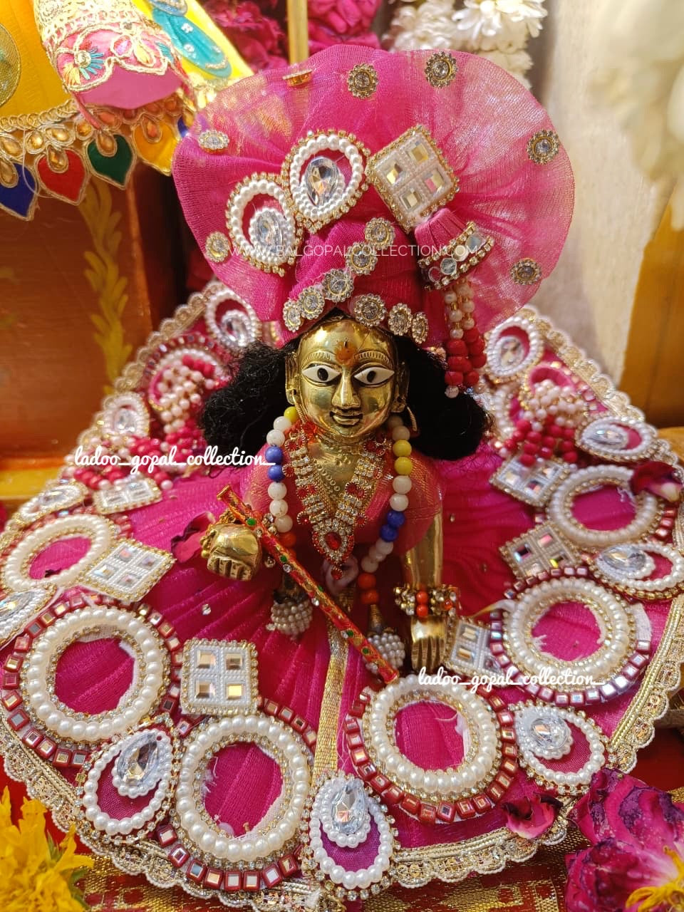 Premium Laddu Gopal Poshak with Pagdi