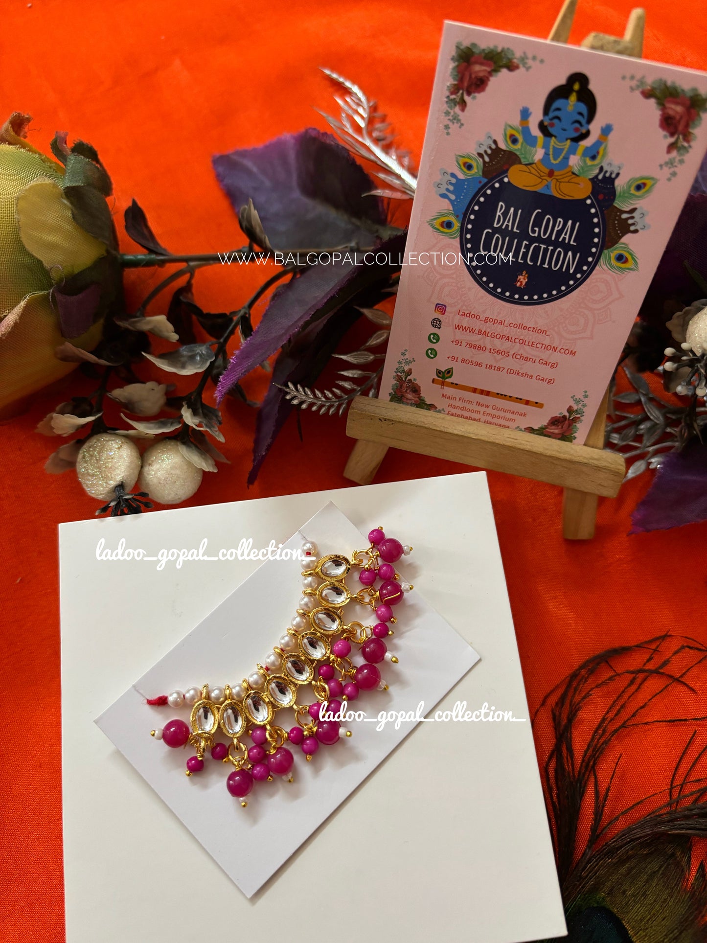 Heavy mala for laddu gopal size 4-5-6