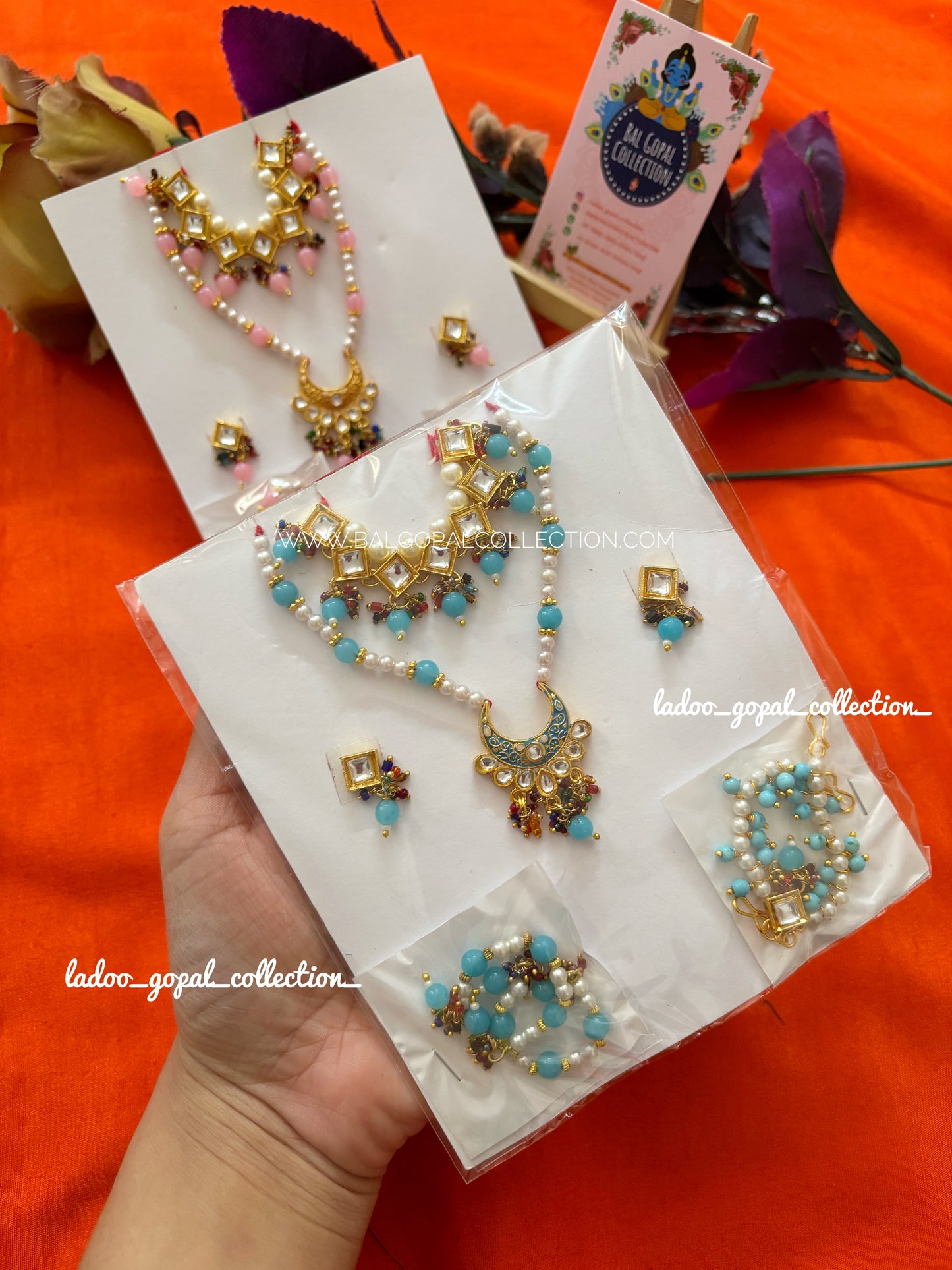 Divine shringar set for radha rani/ Mata rani
