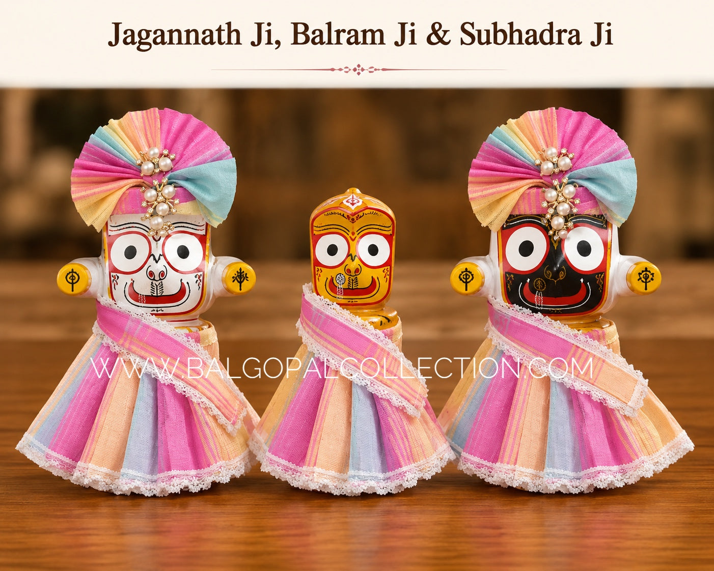 Premium Jagannath ji set