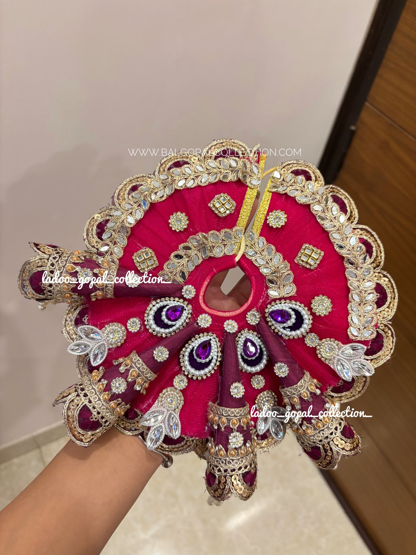 Heavy cone poshak || Radhaashtami special