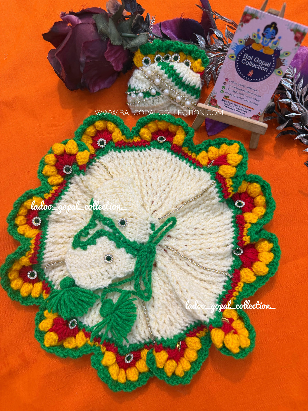 Woollen Poshak for laddu gopal
