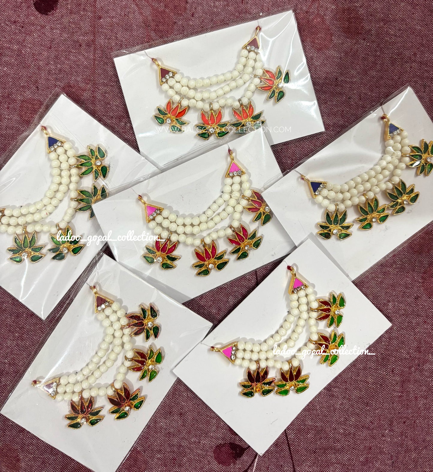 Moti kamal mala for laddu gopal