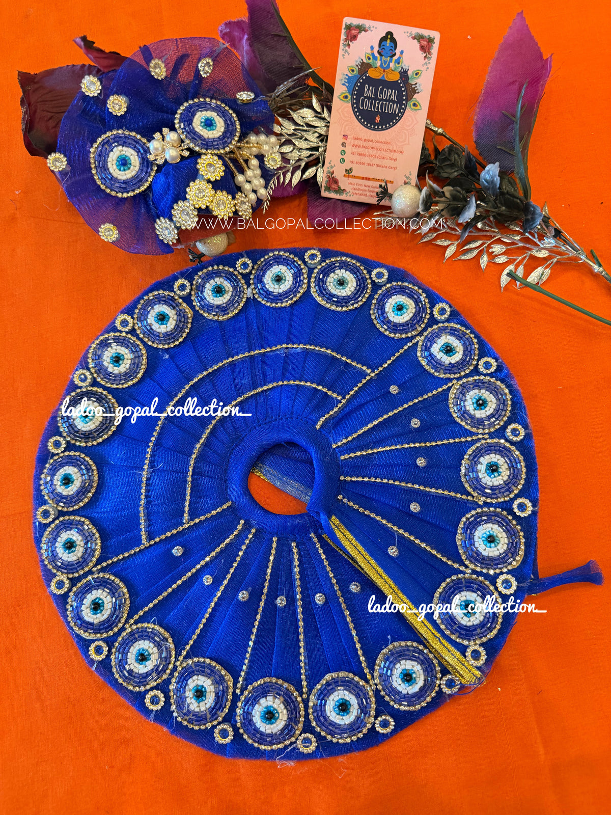 Nazarbattu poshak for laddu gopal