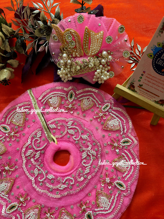 Handwork poshak for laddu gopal size 4