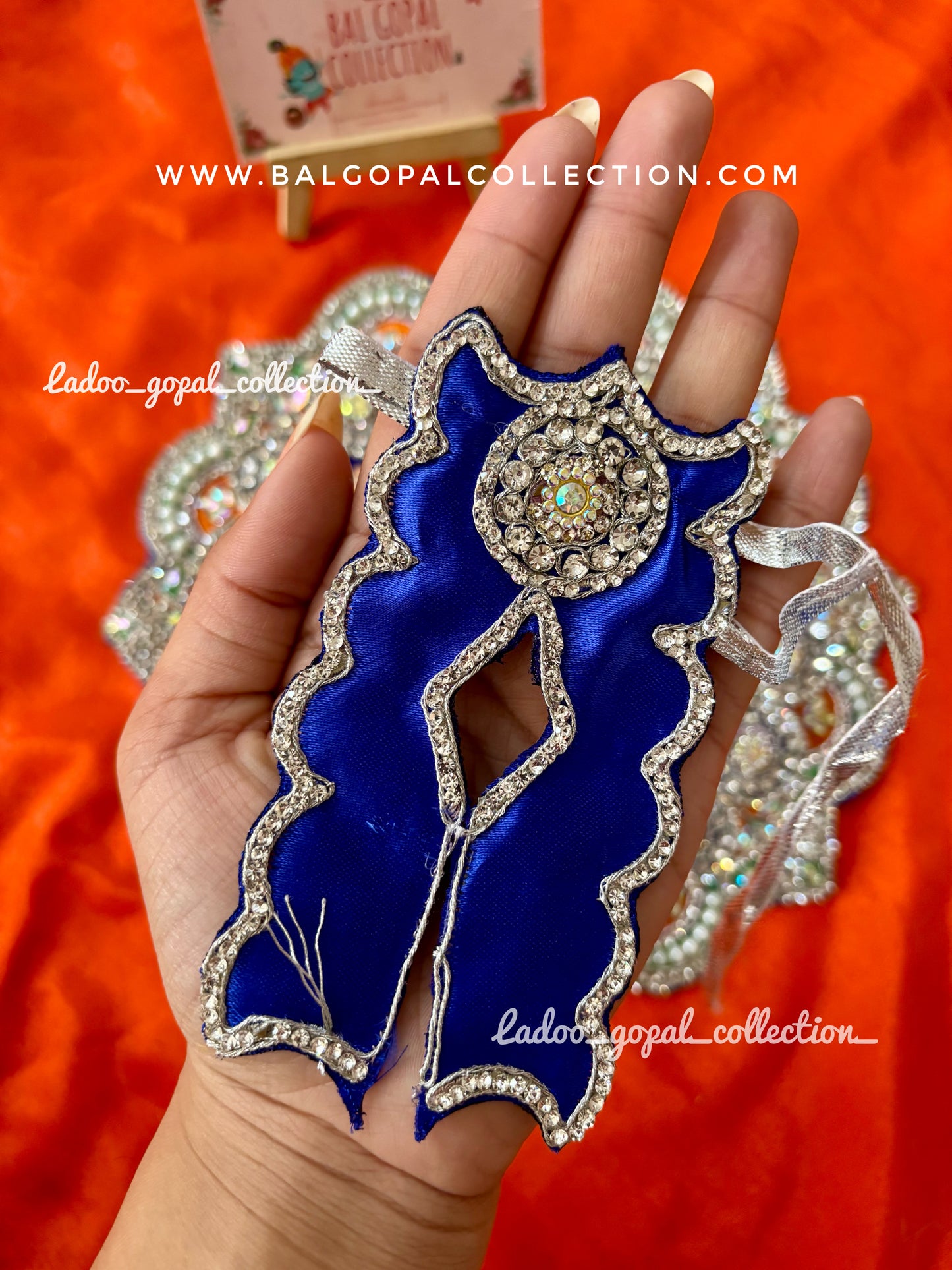 Heavy handwork poshak for laddu gopal