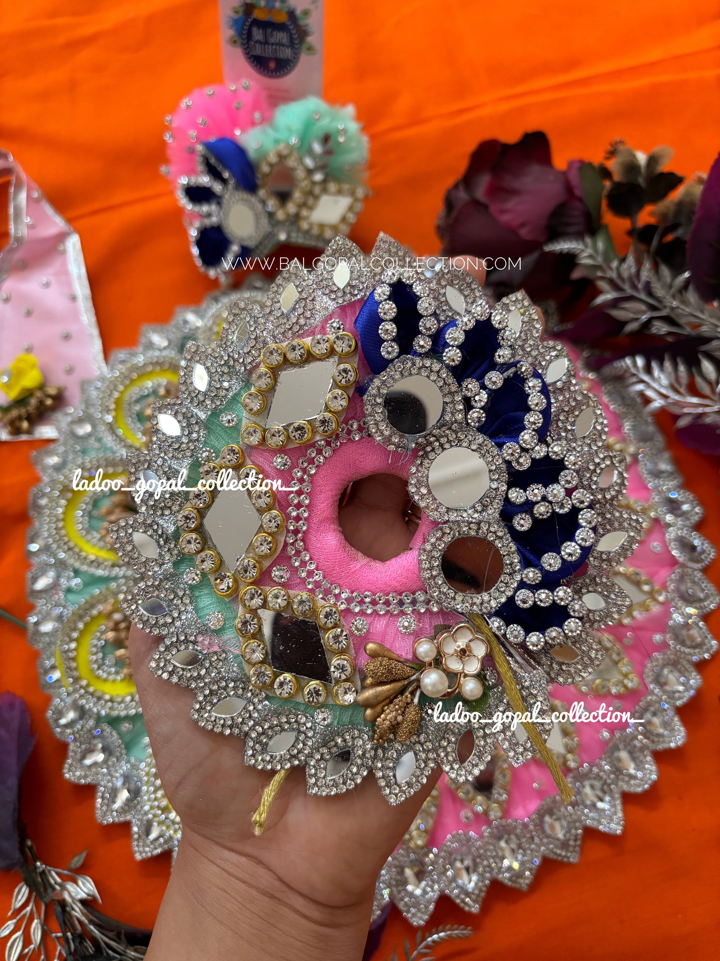 Mayuri poshak for laddu gopal