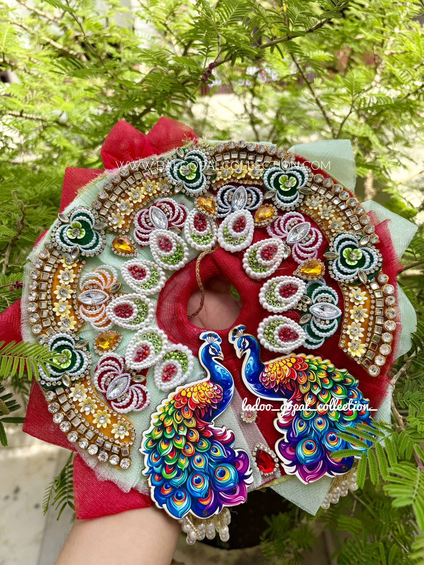 Heavy poshak for laddu gopal size 6