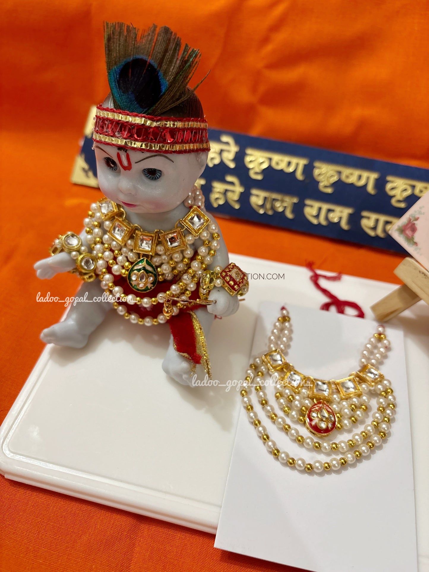 Divya Shringar Mala for laddu gopal size 5-6-7