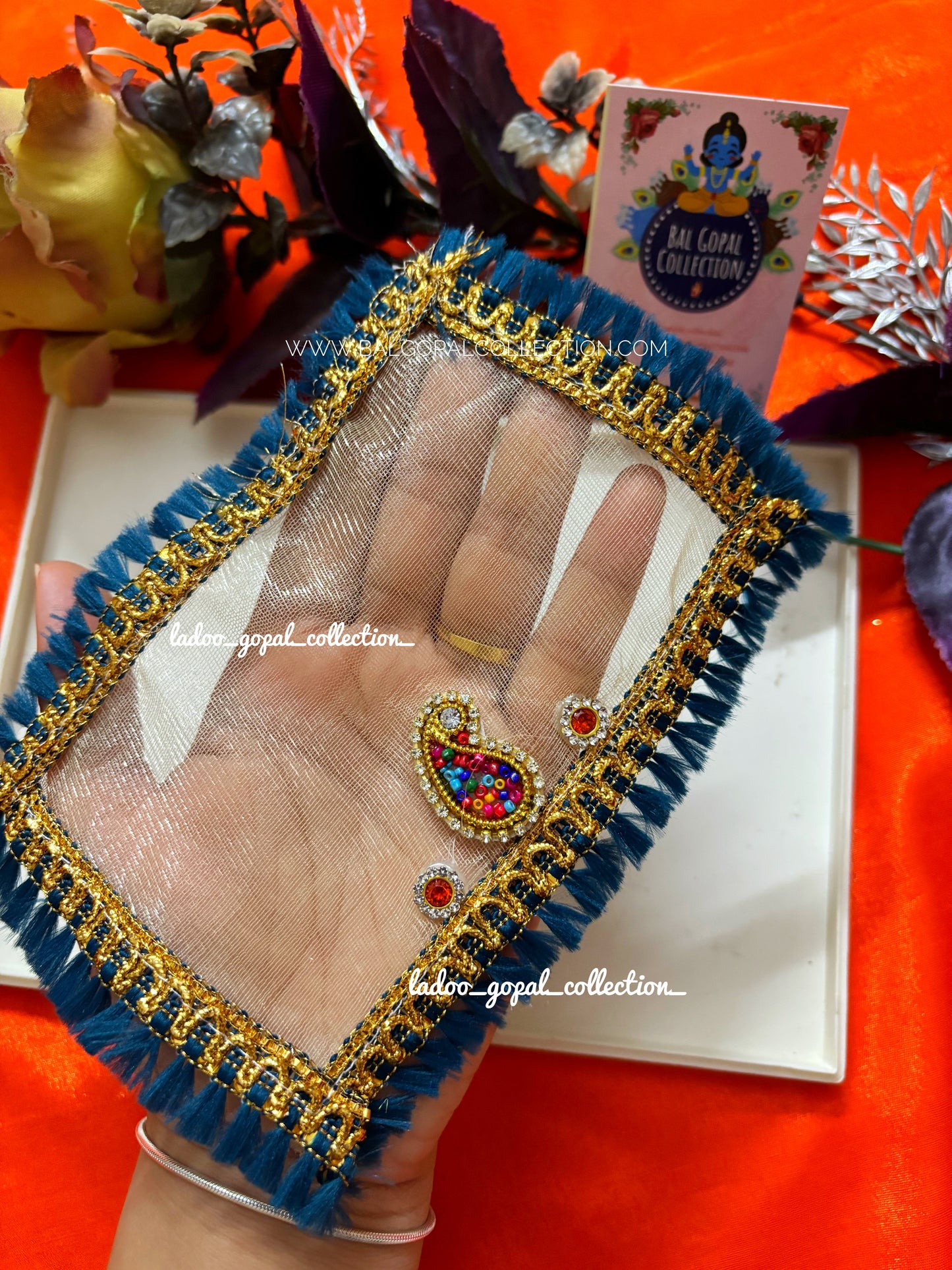 Dupatta for radha rani (set of 2)
