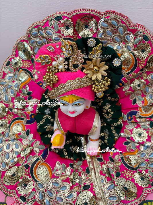 Gulnaar poshak for laddu gopal