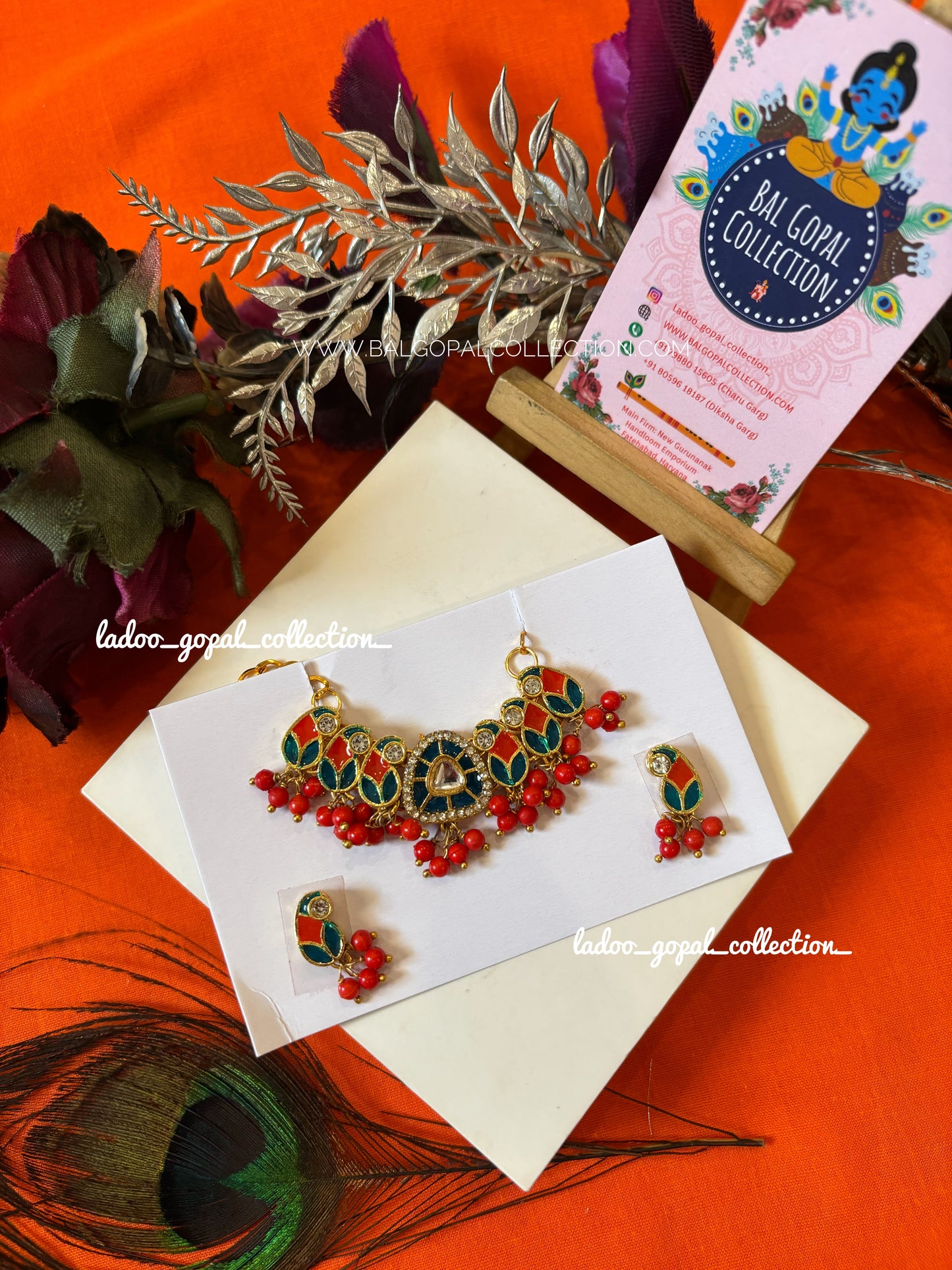 Leela mala for laddu gopal size 4 to 7