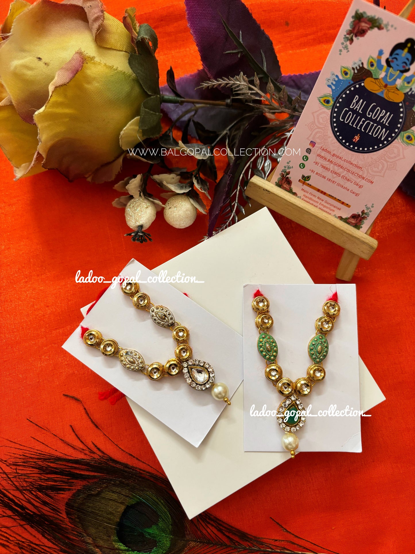 Mala for laddu gopal size 4-5-6