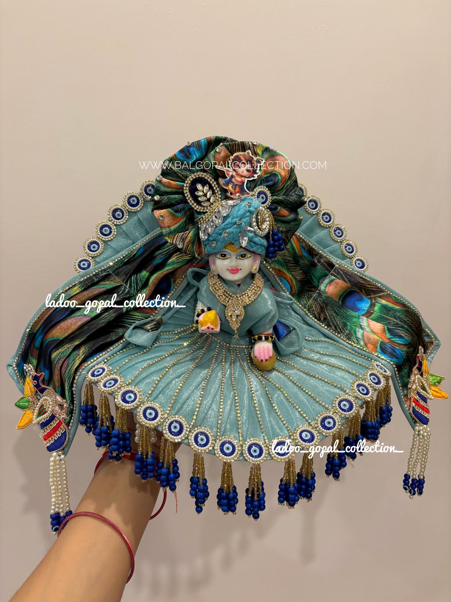 Mormani poshak- Janamashtami special