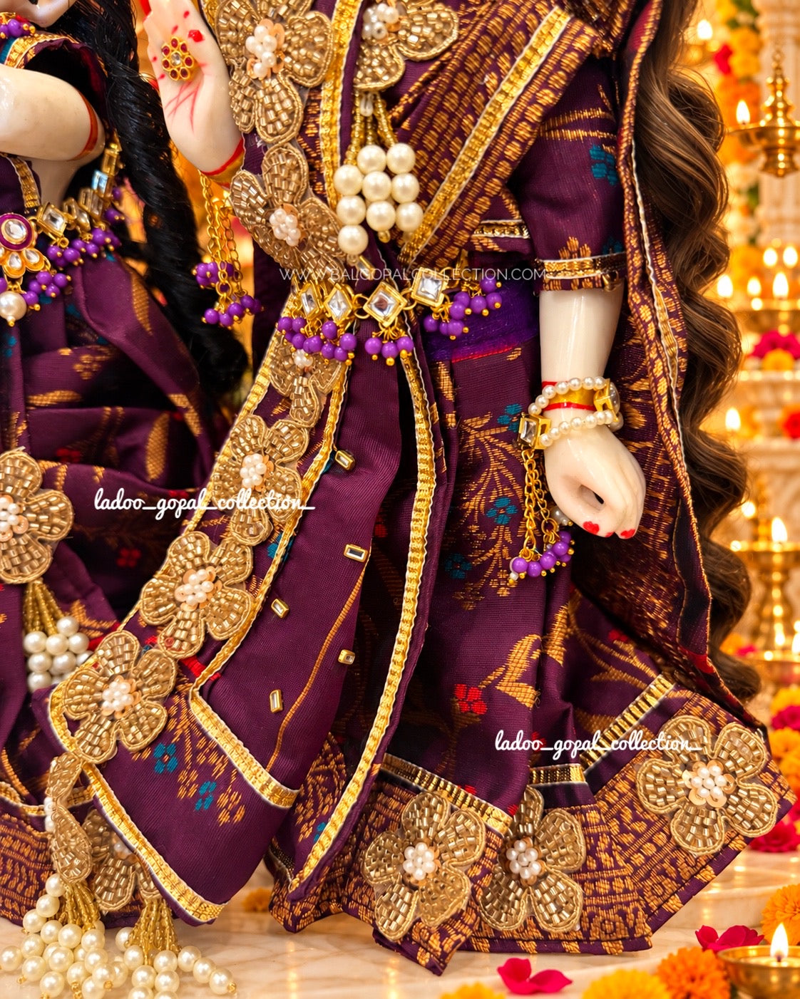Shyam Shyama Rajsi Poshak (RK Set)