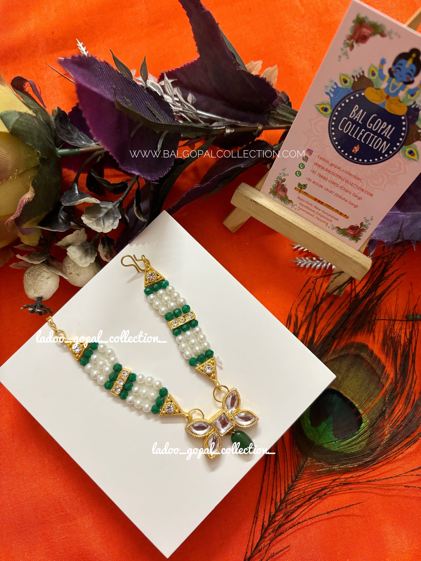 Heavy mala for laddu gopal size 4-5-6-7