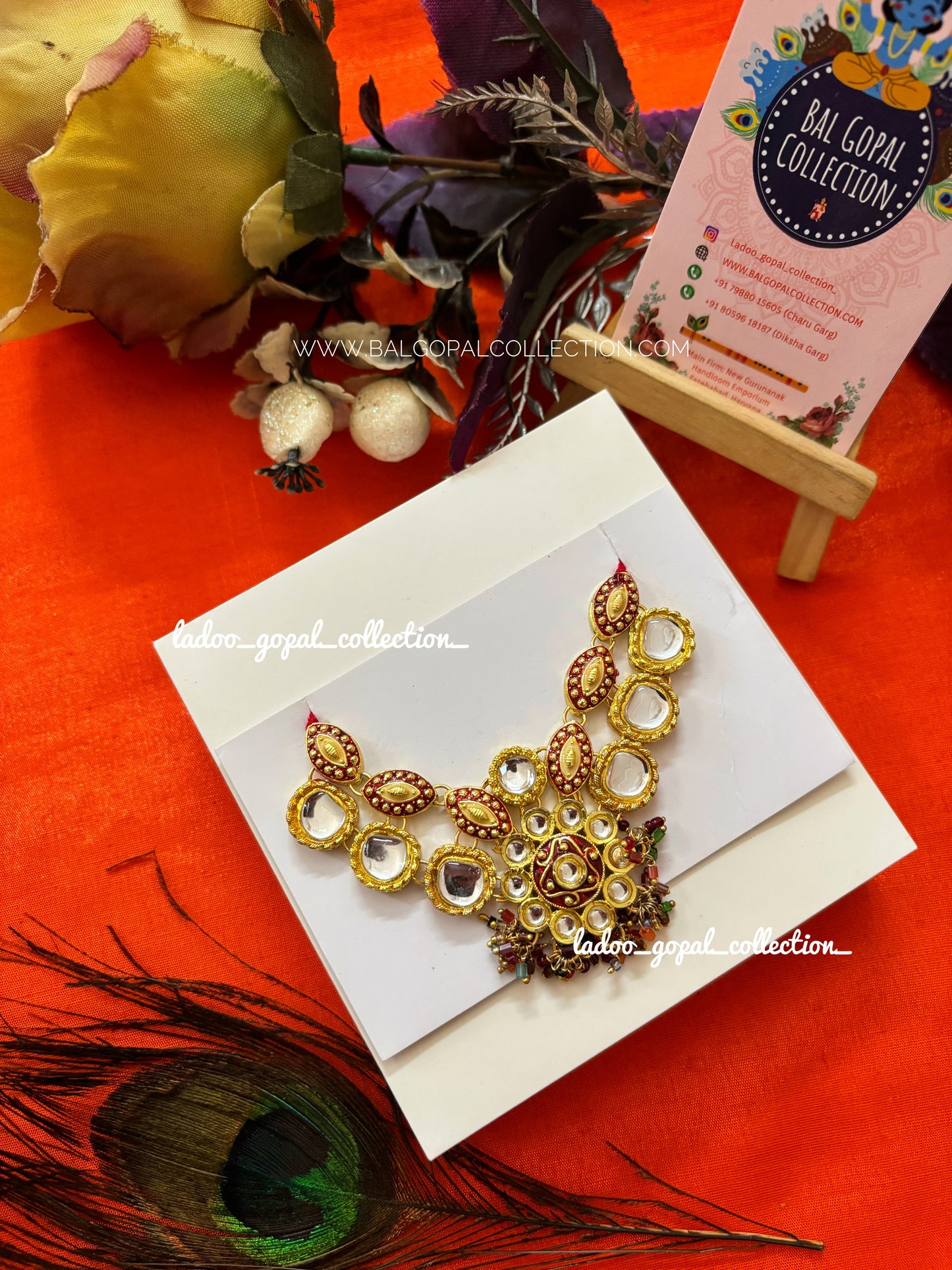 Sundaram mala for laddu gopal size 5-6-7