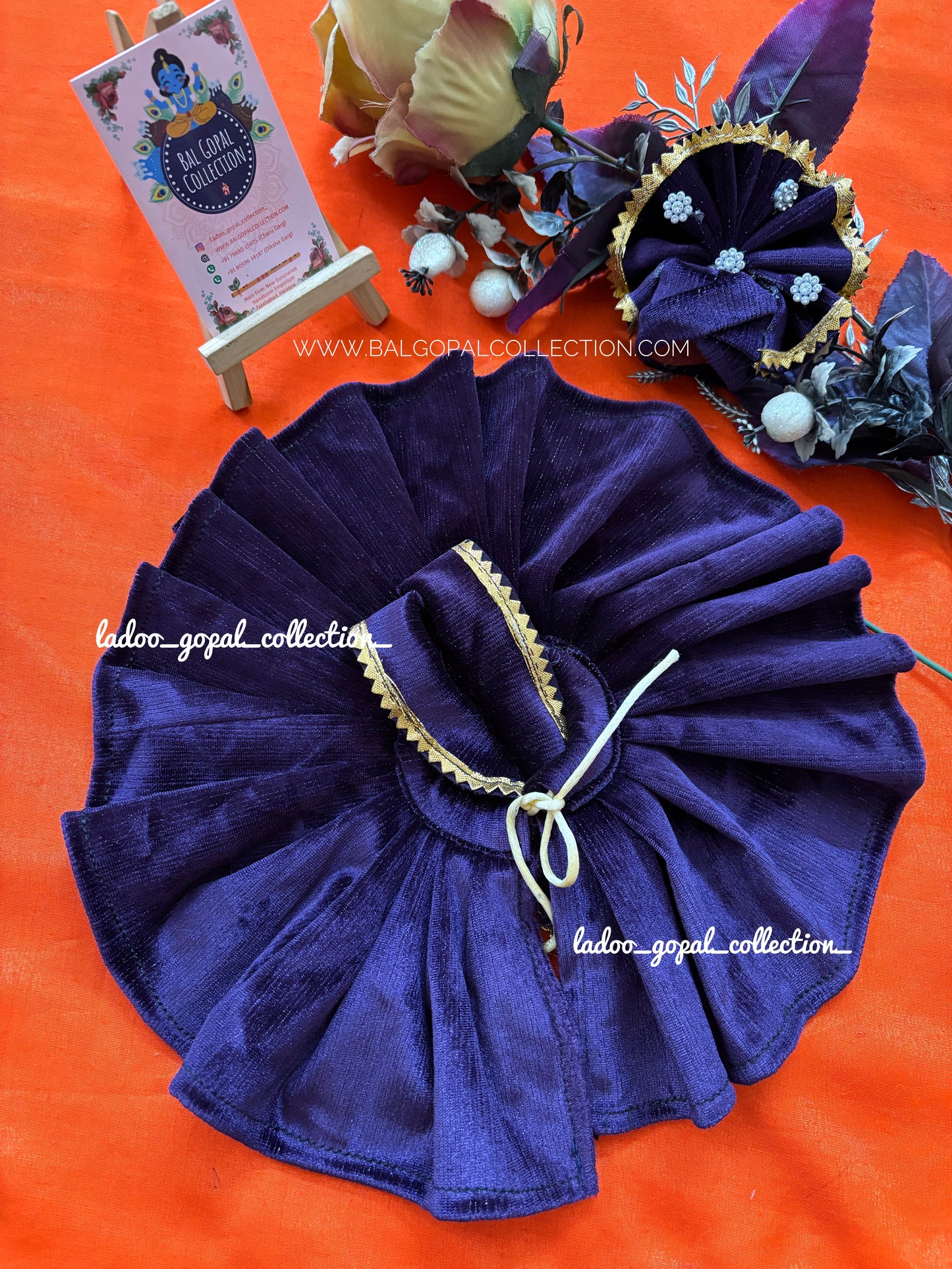 Heavy winter poshak for laddu gopal size 5