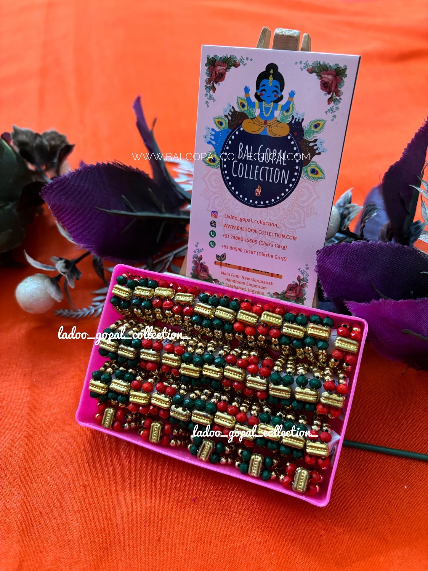 Bangles for laddu gopal size 0-1-2